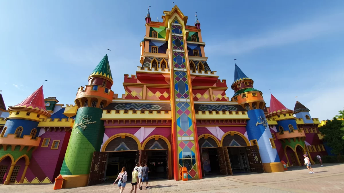 Castelo do Beto Carrero World, em Penha, Santa Catarina