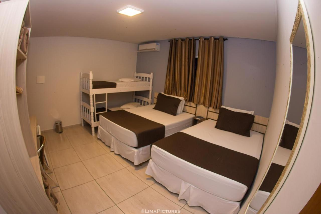 Quarto com beliche, para acomodar mais gente